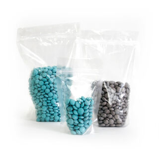 Clear Stand Up Pouches 100x200 250ml