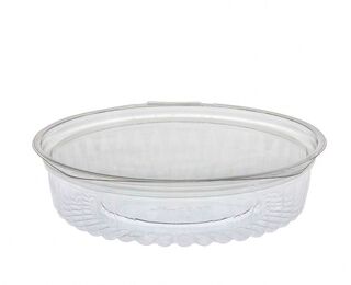 Sho-Bowl 550ml/20oz Flat Lid - Unipak