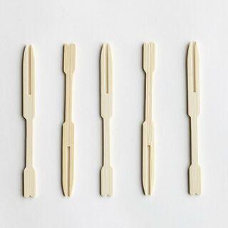 Bamboo Cocktail Fork 8cm - Epicure