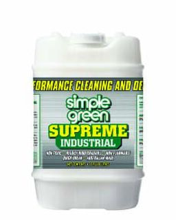 SUPREME Heavy-Duty Cleaner & Degreaser Concentrate 208Litres - Simple Green