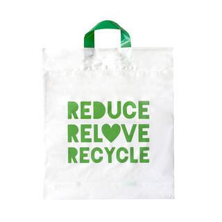 Retail/Checkout Bag Recyclable Medium - Ecobags - Pack 100