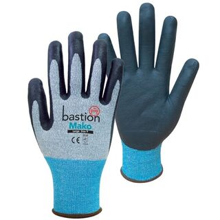 Cut 3 HPPE Gloves Grey SMALL - Bastion Mako