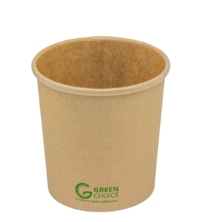 Soup Bowl 16oz Kraft - Green Choice
