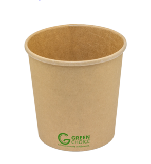 Soup Bowl 26oz Kraft - Green Choice