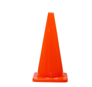 Orange PVC Plain Cone 700mm - Esko