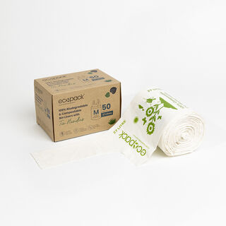 27Litre Bin Liner Compostable Bulk - Ecobags