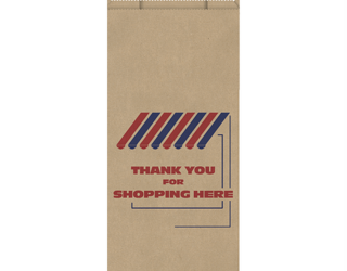 Brown High Wet Strength Paper Carry Bags, Large