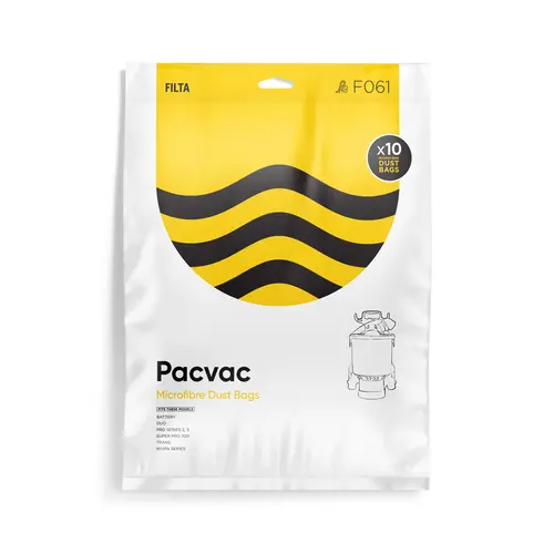PACVAC MICROFIBRE 10 PK