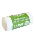 Office Bin Liner HD 36Litre 25mu Degradable - EcoPack