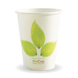 12oz Coffee Cups Leaf (90mm) Single Wall - BioPak