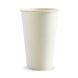 16oz Coffee Cups White (90mm) Single Wall - BioPak