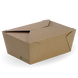 Extra large lunch box - FSC Mix - printed kraft-look - Biopak
