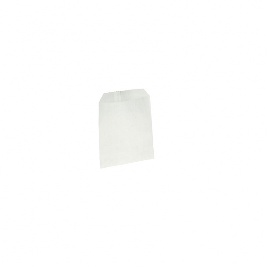 Flat White Confectionery Paper Bag - 105x130 - No.0- UniPak