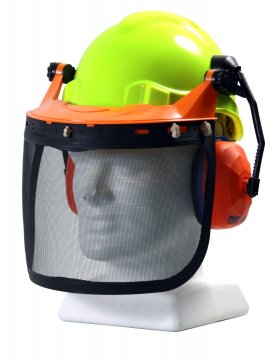 Hard Hat Combo with Clear Visor available with any TN1 Hard Hat - Esko