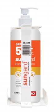 Wall bracket for SunGard' 500mL pump bottle - Esko