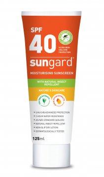Sunscreen with Natural Insect Repellent 40+ 125ml flip top - Sungard