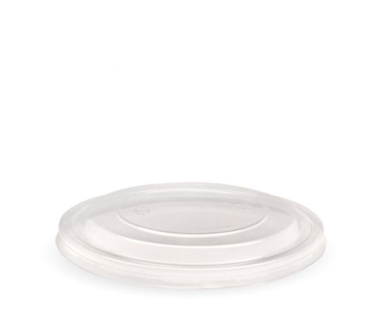 500-1,000ml Kraft BioBowl PET lid - clear - BioPak