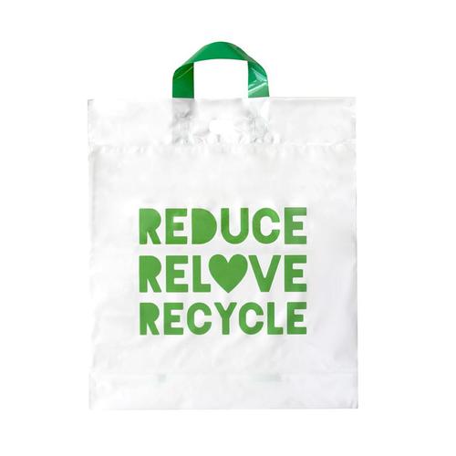 Retail/Checkout Bag Recyclable Medium 37x42.5cm, Pack - Ecobags
