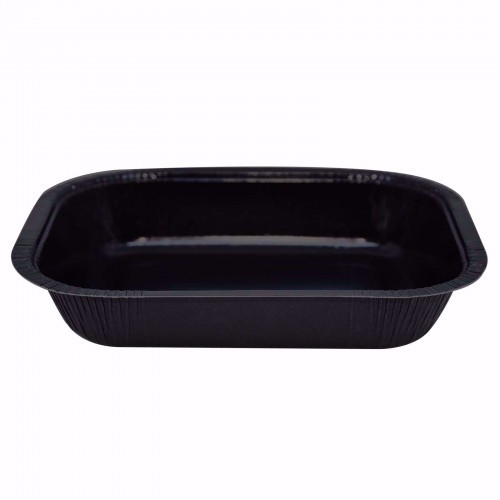 Paperboard Dualpak Deep Oblong Black - Confoil