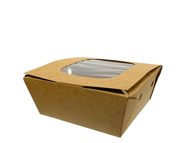Medium Brown Kraft Window Box - Castaway
