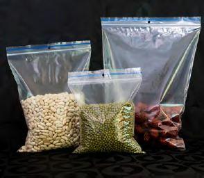 Re-Sealable Bags 100x155mm 40mu - Pack Fresh
