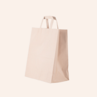 Flat Handle Paper Bags NZ