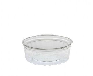 Sho-Bowl 250ml/8oz Flat Lid - Unipak