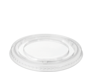 Flat Sundae Cup Lids, No Slot, Large (suit CA-SUN12) - Castaway