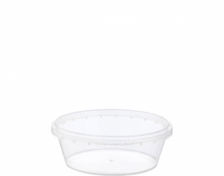 Locksafe' Round Tamper Evident Containers, 300 ml - Castaway