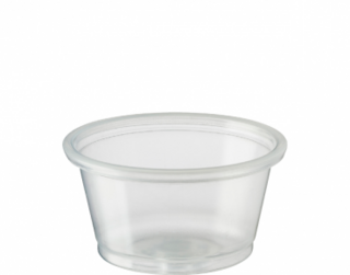 Small Portion Control Cups 22 ml, Clear - Castaway