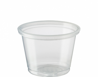 Small Portion Control Cups 30 ml, Clear - Castaway