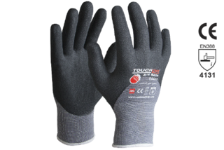 TOUCHLINE™ '3/4Back', Nitrile 3/4 dip Foam coat on Spandex , Size 9 - Esko