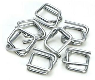 Wire Buckles Light Duty - Silver, 12mm, 2.5 Gauge - Matthews