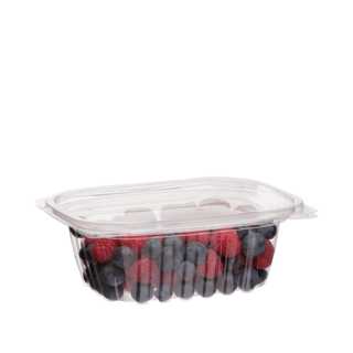 PLA Rectangular Deli Container Plus Lid 12oz (355ml) - Detpak