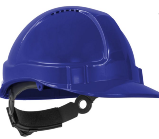 TUFF-NUT' Ratchet  Vented Hard Hat, BLUE - Esko